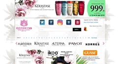 Desktop Screenshot of cosmetiq.ru
